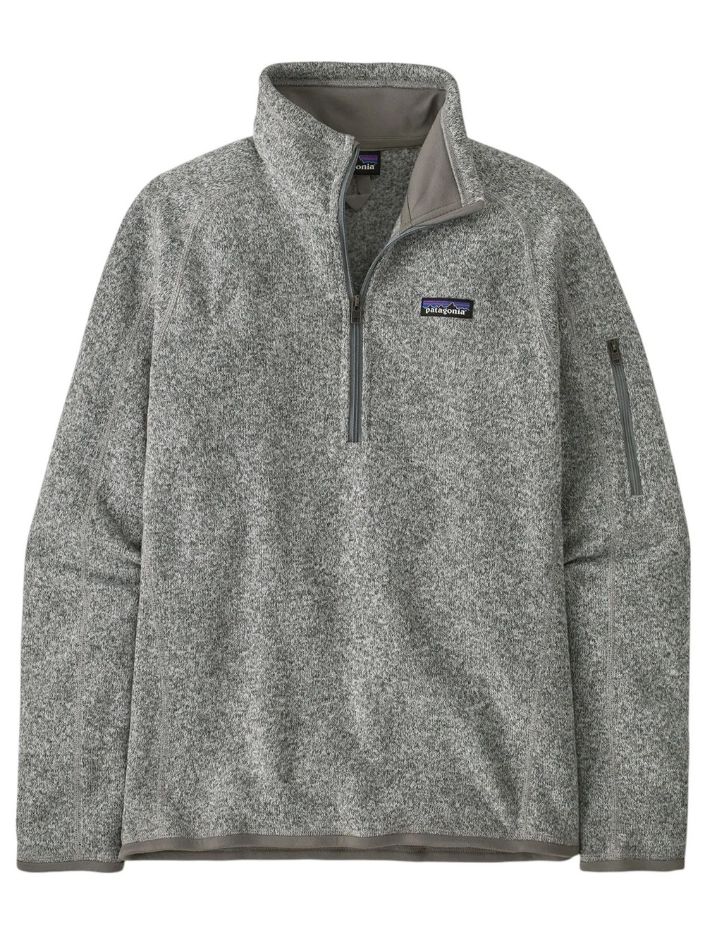 Patagonia Grey Half-Zip Fleece Pullover - Picture 1 of 5